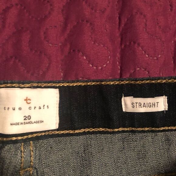 True craft straight Jeans size 20a new with tags - Picture 5 of 5